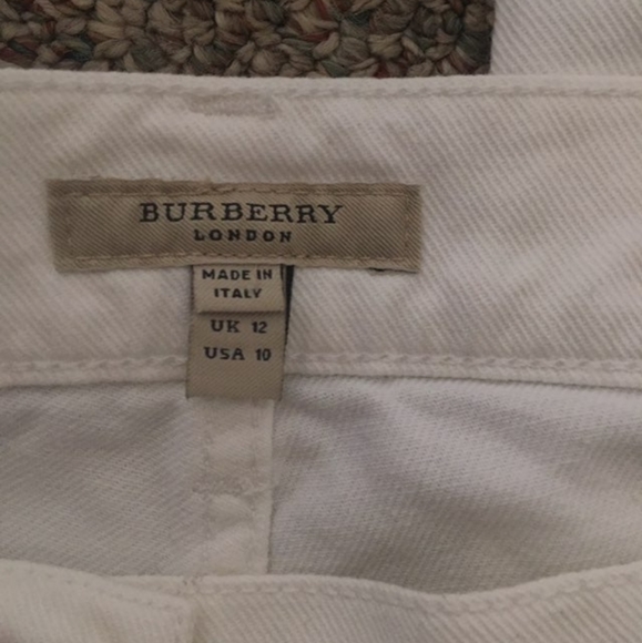 Burberry White Skinny Jeans - Picture 6 of 7